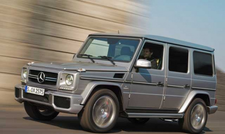 Дрифт Mercedes Benz G63 AMG